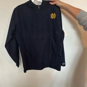 Champion Notre Dame Quarter Zip
